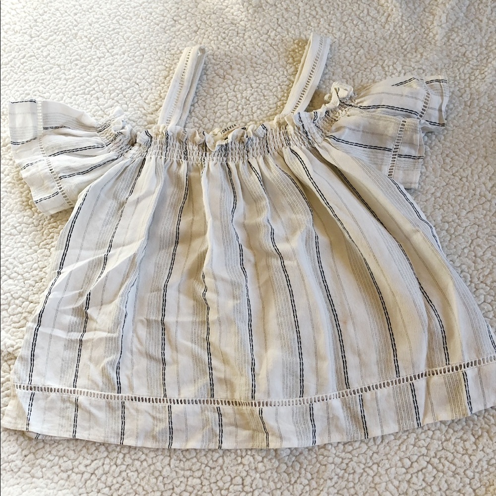 Forever 21 Off the Shoulder Blouse